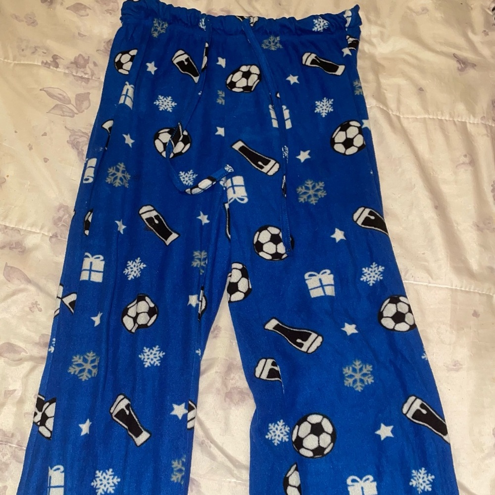 Fuzzy pj pants